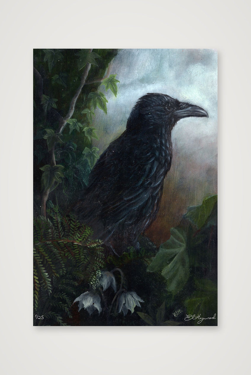 crow 14 x 21 inches — 40×60cm, 16×24" Print only